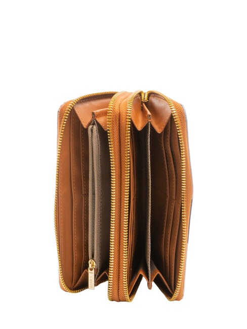 YESBAG Geldb&ouml;rse mit Rundum-Rei&szlig;verschluss Zitronenbaum - Brieftaschen Damen