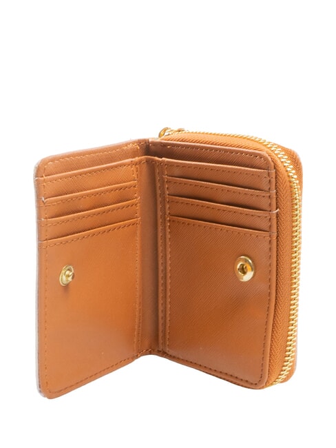 YESBAG Kleine Geldbörse mit Rundum-Reißverschluss Zitronenbaum - Brieftaschen Damen