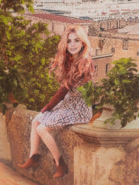 YESBAG  Mittelgroße Einkaufstasche Zitronenbaum - Damentaschen