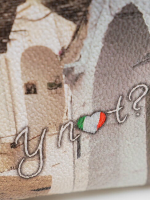 YESBAG Clutch mit Manschette Leben in Trulli - Damentaschen