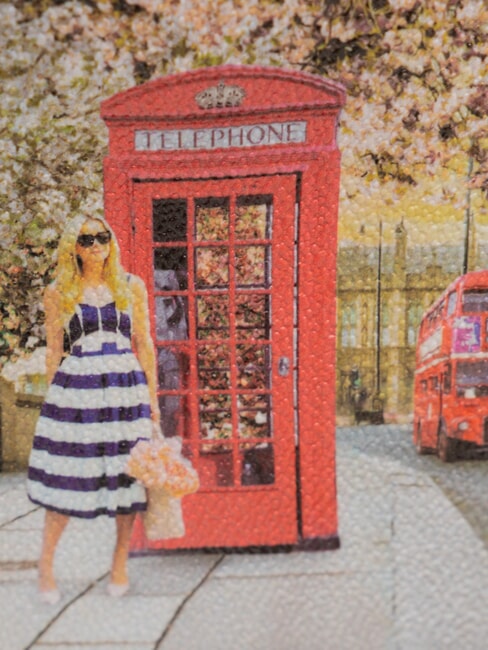 YESBAG Mittelgroße Umhängetasche Englische Rose - Damentaschen