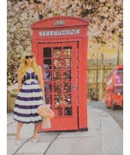 YNOT YESBAG Mittelgroße Umhängetasche Englische Rose - Damentaschen - 3