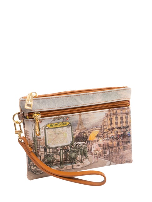 YESBAG  Clutch mit Armband Pariser Metro - Damentaschen