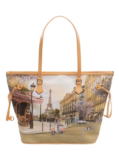 YESBAG Schulter-Einkaufstasche Schleier Paris - Damentaschen