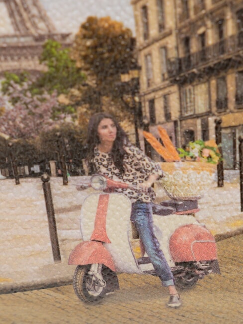 YESBAG  Clutch-Umhängetasche Schleier Paris - Damentaschen