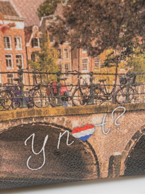 YESBAG Clutch mit Manschette Herbstfluss - Damentaschen