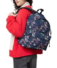 EASTPAK PADDED PAKR Rucksack Flora Fade Navy - Rucksäcke für Schule &amp; Freizeit - 4