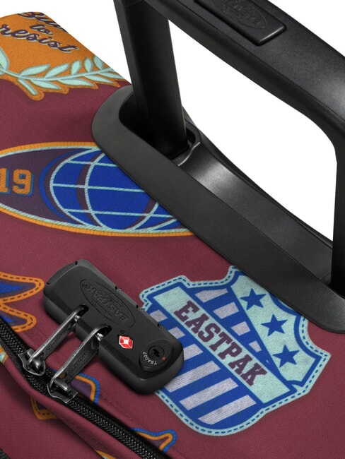 TRANVERZ M Mittlerer Trolley Clash Burgund - Halbharte Trolleys