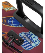 EASTPAK TRANVERZ M Mittlerer Trolley Clash Burgund - Halbharte Trolleys - 4