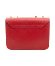 FURLA BELLA  Mini-Umhängetasche aus Leder Venezianisches Rot - Damentaschen - 4