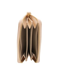 FURLA GARDENIA Kleine Lederbrieftasche mit umlaufendem Reißverschluss Tänzer - Brieftaschen Damen - 2