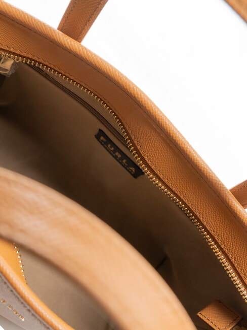 CLASSIC Handtasche, Ledershopper Brandy - Damentaschen