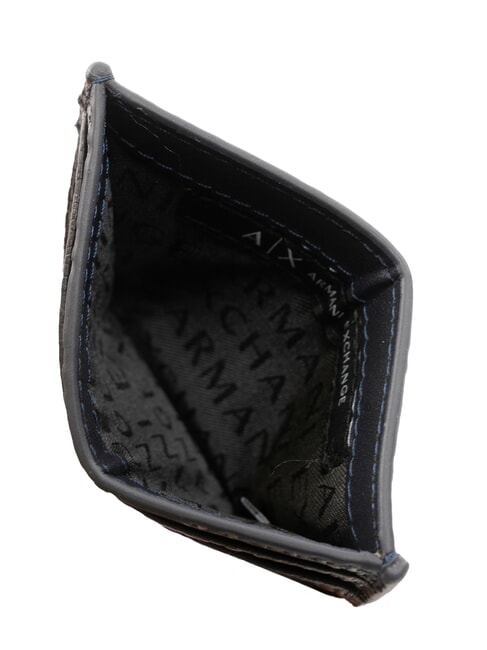 A|X Business Kartenhalter aus Leder tiefes Marineblau - Brieftaschen Herren