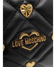 LOVE MOSCHINO EMBOSSED Clutch Schwarz - Damentaschen - 3