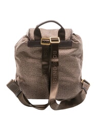 BORBONESE FLEXOS ZIP Rucksack natur op/dunkelbraun - Damentaschen - 2