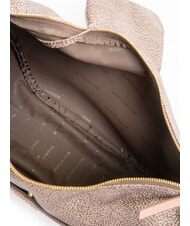 BORBONESE DOWNTOWN Large Umhängetasche natürliches Op/Pulver - Damentaschen - 5