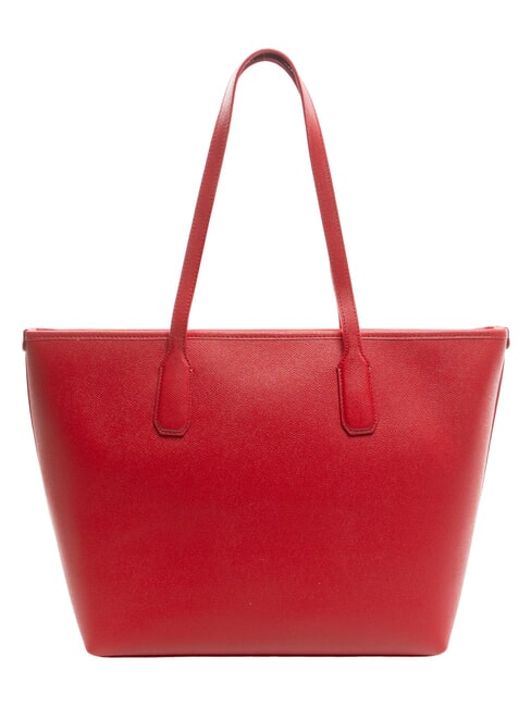 CLASSIC Shopper-Tasche aus Leder mit Andromeda-Print Venezianisches Rot - Damentaschen