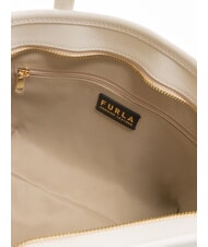 FURLA CLASSIC Handtasche, Ledershopper Mäusespeck - Damentaschen - 5