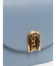 FURLA GARDENIA Mini-Umhängetasche aus Leder himmlisch - Damentaschen - 3