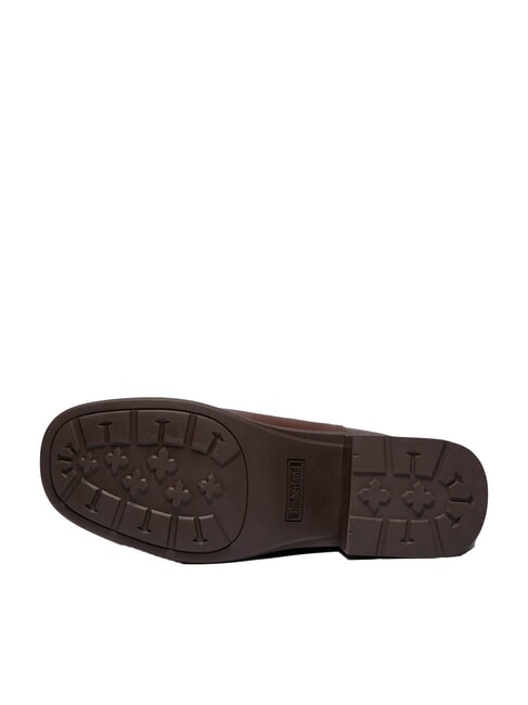 BELLEVAUX Stiefeletten dunkelbraunes Vollnarbenleder - Damenschuhe