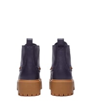 TIMBERLAND STONE STREET  Lederstiefeletten mit Keilabsatz dunkelblaues Vollnarbenleder - Damenschuhe - 3