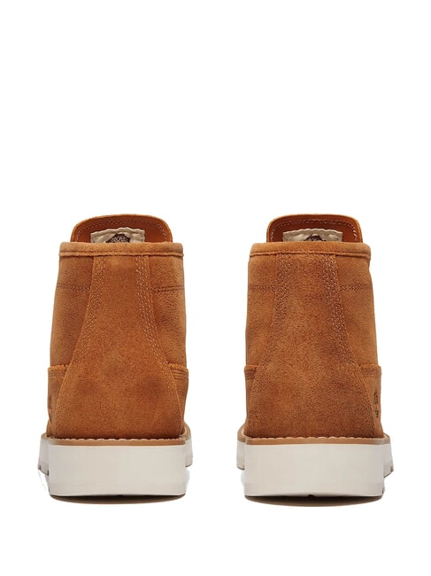 BRITTON MILLS Lederstiefel rostfarbenes Wildleder - Herrenschuhe