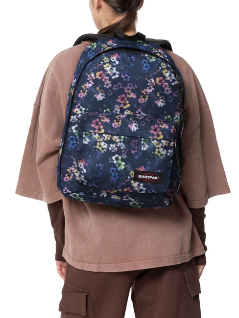 OUT OF OFFICE 13 "Laptop-Rucksack Flora Fade Navy - Rucksäcke für Schule &amp; Freizeit