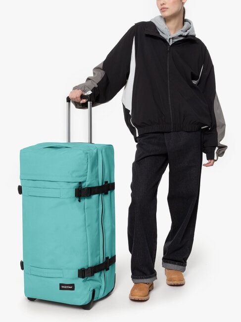 TRANSIT'R L Großer Trolley strom blau - Halbharte Trolleys