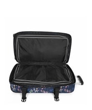 EASTPAK TRANSIT'R M Trolley mittlerer Größe Flora Fade Navy - Halbharte Trolleys - 2