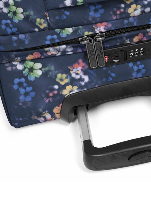 TRANSIT'R M Trolley mittlerer Größe Flora Fade Navy - Halbharte Trolleys