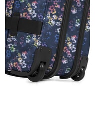 EASTPAK TRANSIT'R M Trolley mittlerer Größe Flora Fade Navy - Halbharte Trolleys - 5