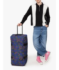 EASTPAK TRANVERZ L Großer Trolley Brize Palm Navy - Halbharte Trolleys - 6