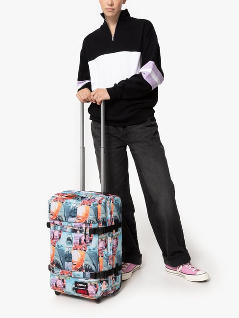 TRANSIT'R S x JAWS Trolley Handgepäck Kiefer drucken - Handgepäck