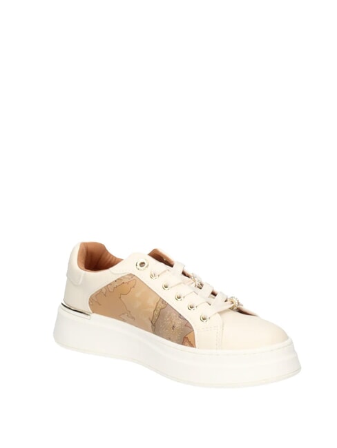 GEO  Damen-Sneaker gebrochenes Wei&szlig;/Geo-Beige - Damenschuhe