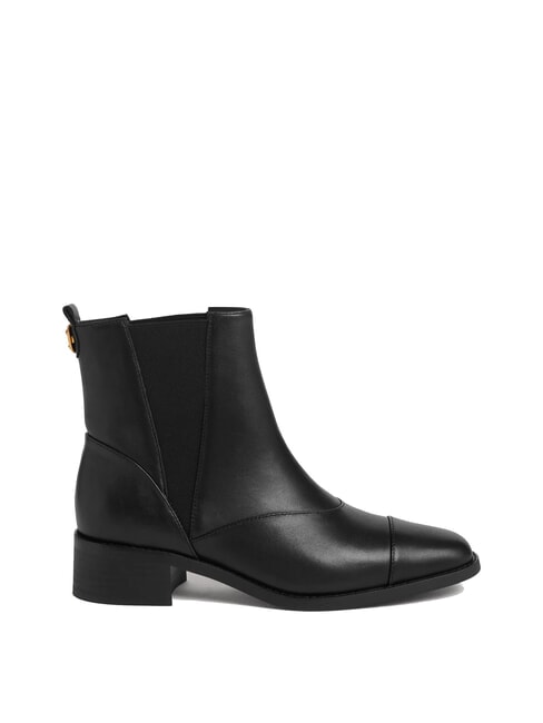 NIKLA SMOOTH Chelsea-Boots aus glattem Leder Schwarz - Damenschuhe