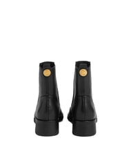 COCCINELLE NIKLA SMOOTH Chelsea-Boots aus glattem Leder Schwarz - Damenschuhe - 5