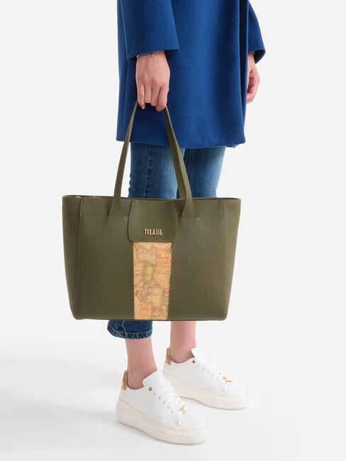 WINDY CITY Große Einkaufstasche moosgrün - Damentaschen