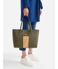 ALVIERO MARTINI PRIMA CLASSE WINDY CITY Große Einkaufstasche moosgrün - Damentaschen - 5