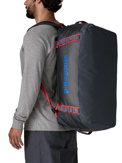 BLACK HOLE 55L Reiserucksack schwelen blau mit roten Knollenbl&auml;tterpilzen - Reisetaschen