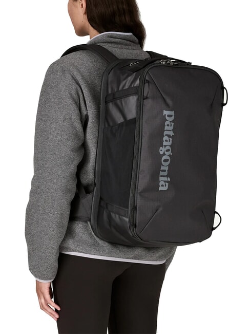 BLACK HOLE&reg; Mini MLC&trade; Rucksack, der in eine 30-Liter-Reisetasche umgewandelt werden kann schwarz mit schwarz - Rucks&auml;cke f&uuml;r Schule &amp; Freizeit