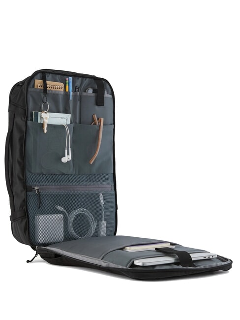 BLACK HOLE&reg; Mini MLC&trade; Rucksack, der in eine 30-Liter-Reisetasche umgewandelt werden kann schwarz mit schwarz - Rucks&auml;cke f&uuml;r Schule &amp; Freizeit