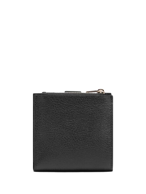 W140 Flache Lederbrieftasche Schwarz - Brieftaschen Herren