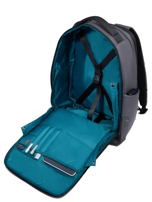 CORNER SPECIALE GOMMATO  15,6" Laptop-Rucksack GRAU - PC-Rucksäcke