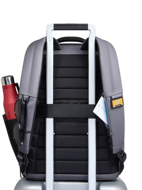 CORNER SPECIALE GOMMATO  15,6" Laptop-Rucksack GRAU - PC-Rucksäcke