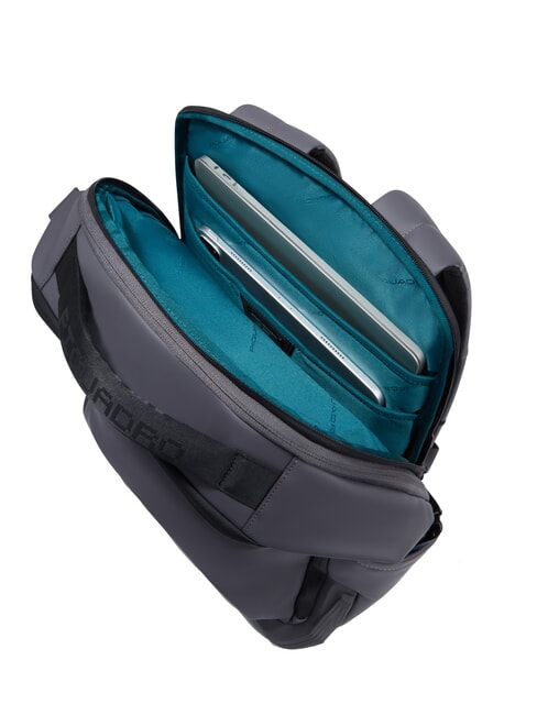 CORNER SPECIALE GOMMATO  15,6" Laptop-Rucksack GRAU - PC-Rucksäcke