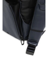 PIQUADRO RUSSEL Lederrucksack f&uuml;r 15,6"-Laptop Blau - PC-Rucks&auml;cke - 3