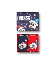 HAPPY SOCKS HOLIDAY CAT&DOG Geschenkset mit 2 Paar Socken Blau - Herrensocken/Herrenstr&uuml;mpfe - 4