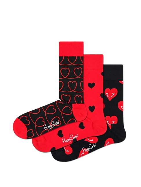 I LOVE YOU Geschenkset mit 3 Paar Socken 4300 - Damenstrümpfe