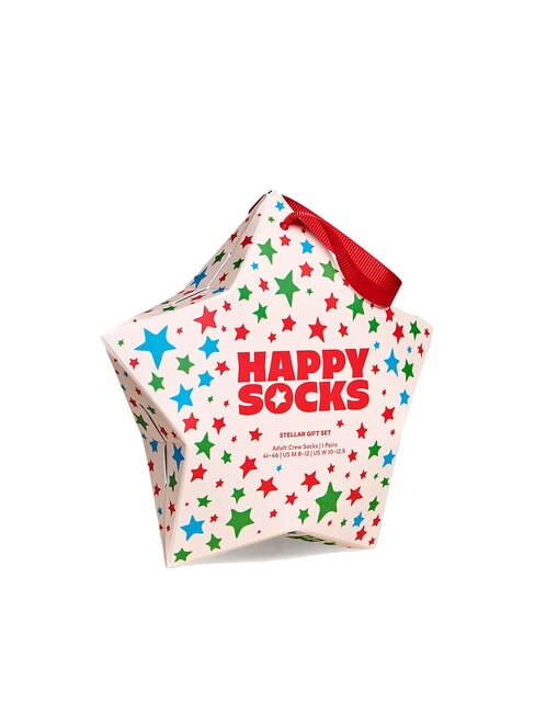 STELLAR Geschenkset mit 1 Paar Socken Weiß - Damenstrümpfe