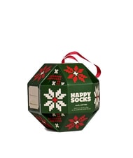 HAPPY SOCKS SNOWFLAKE Geschenkset mit 1 Paar Socken dunkelgrün - Herrensocken/Herrenstrümpfe - 3